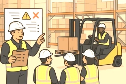 換気が大切な大きな工場