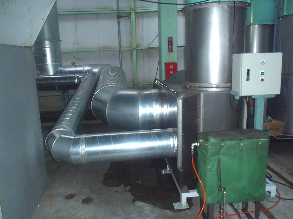 局所排気に導入